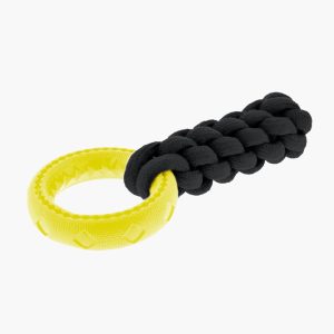Rope Pull Toy for dog with a ring