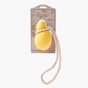 Provola Cheese on a rope dog toy