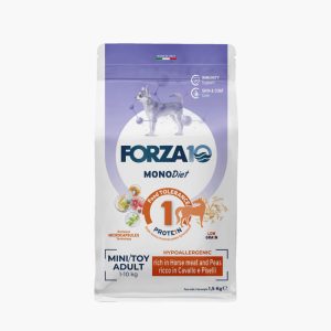 Forza 10 Mini & Toy Adult Dog Dry Food Horse & Peas, 1.5kg