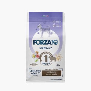 Forza 10 Mini & Toy Adult Dog Dry Food Lamb & Rice, 1.5kg