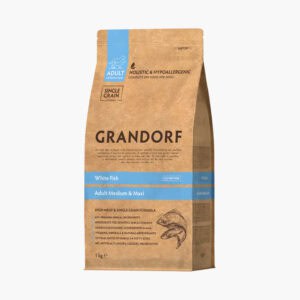 Grandorf Adult White Fish Trockenfutter für mittelgroße & große Rassen