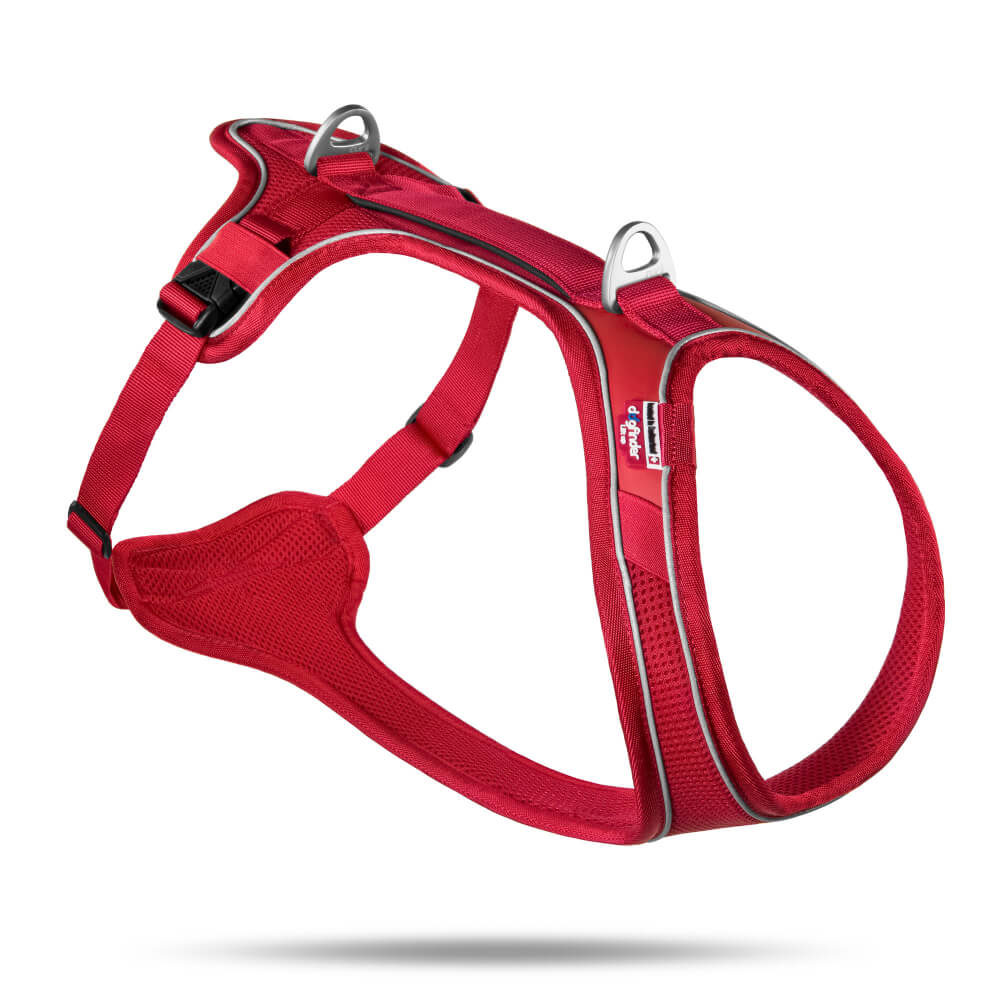 Curli Belka Comfort Harness red 4 Paws Avenue