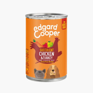 Edgard & Cooper Wet Adult Dog Food Chicken & Turkey, 400g