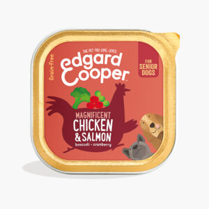 Edgard & Cooper Senior Chicken & Salmon Grain Free Wet Dog Food 150g