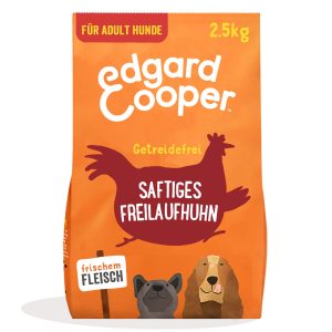 Croquettes au poulet pour chiens adultes Edgard Cooper, 2,5  7 kg