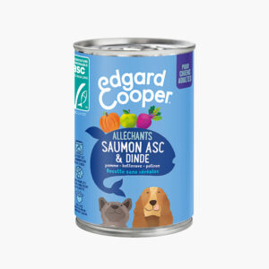 Edgard & Cooper Wet Adult Dog Food, Salmon & Turkey, 400g