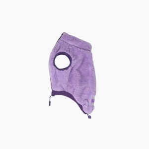 Sherpa Fleece Dog Vest, lilac