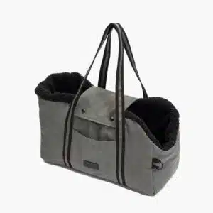 Sac de transport pour chien Lucca en toile, Gris, Cloud 7