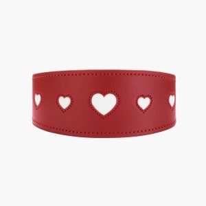 Dog Collar Love Greyhound