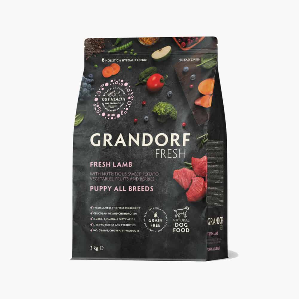 Grandorf, Fresh Lamb dry food for puppies