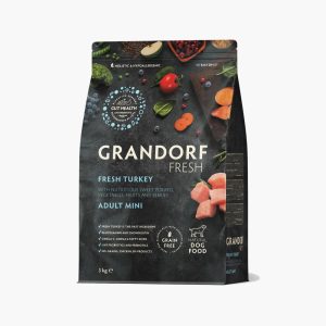 Grandorf, Adult Fresh Turkey dry food for small breeds