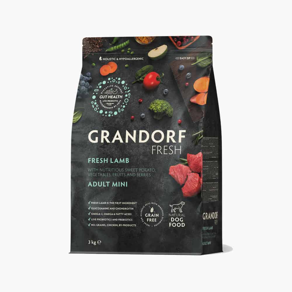 Grandorf, Adult Fresh Lamb dry food for small breeds