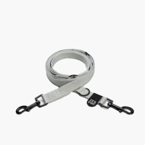 Nylon Dog Leash, silver