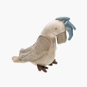 Parrot Zoe, dog plush toy