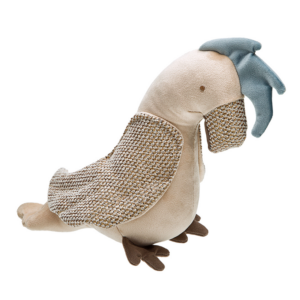 Parrot Zoe, dog plush toy