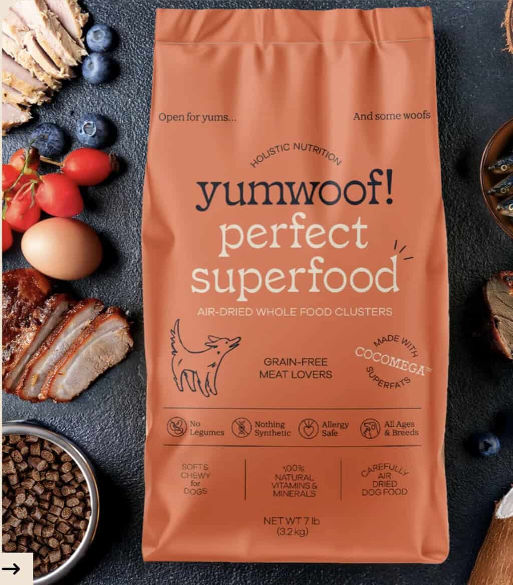 Perfect Superfood, Meat Lovers, Air-Dried Dog Food