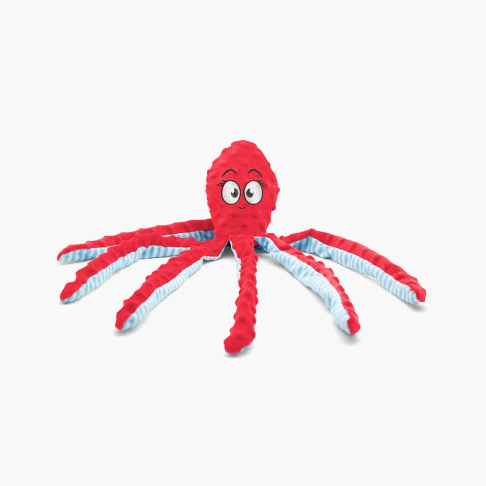 Plush Octopus Dog Toy