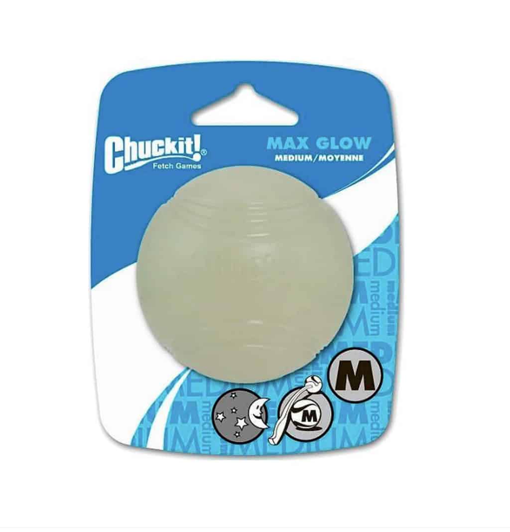 Chuckit! Max Glow Ball Dog Toy
