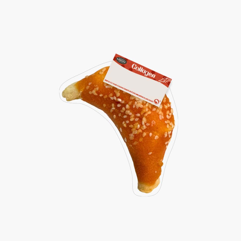 Collagen Croissant with chicken & sesame