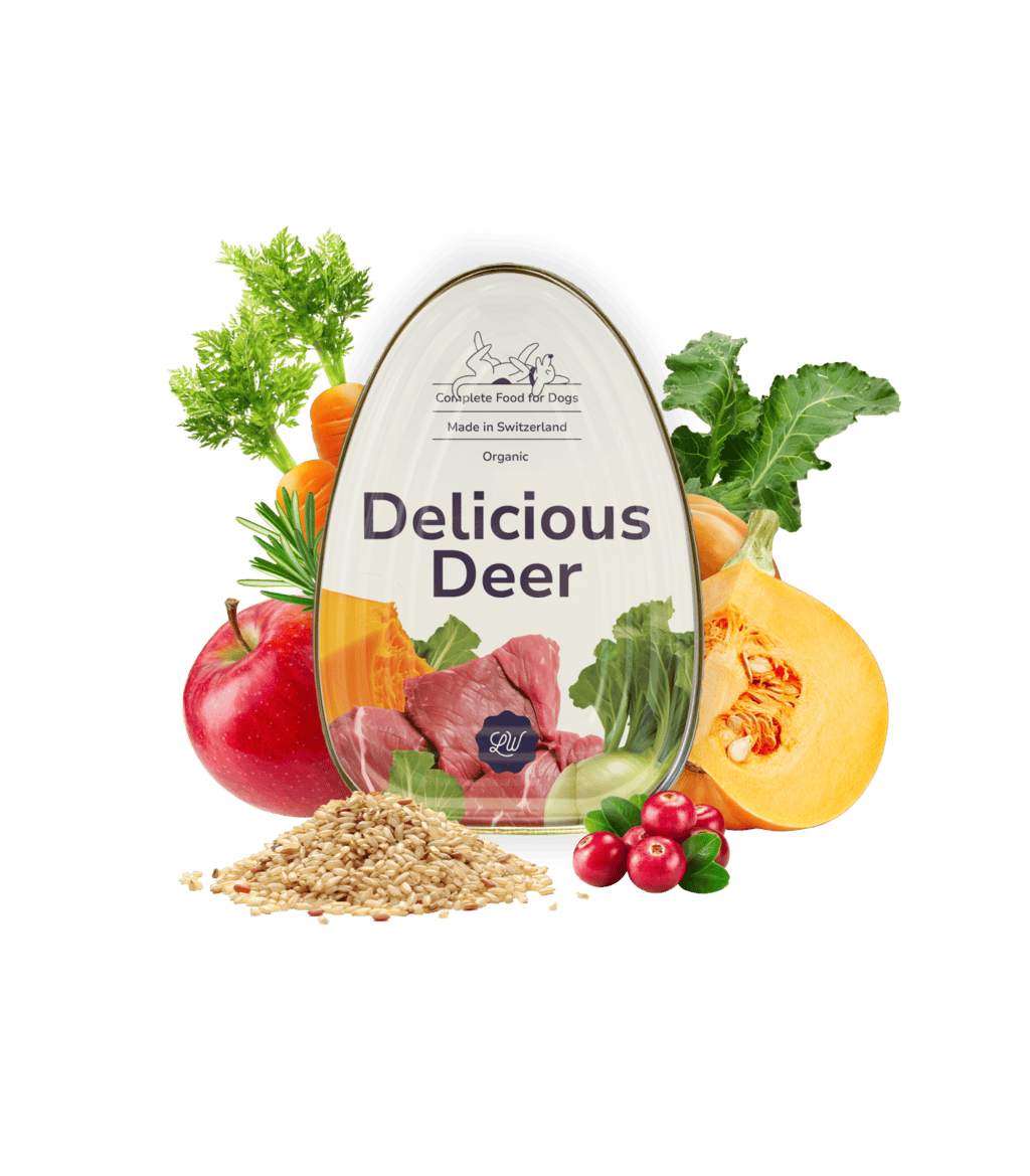 Delicious Deer, wet food for dogs