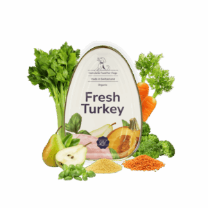 Fresh Turkey, wet food for dogs