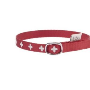 Swiss Cross Cat Collar