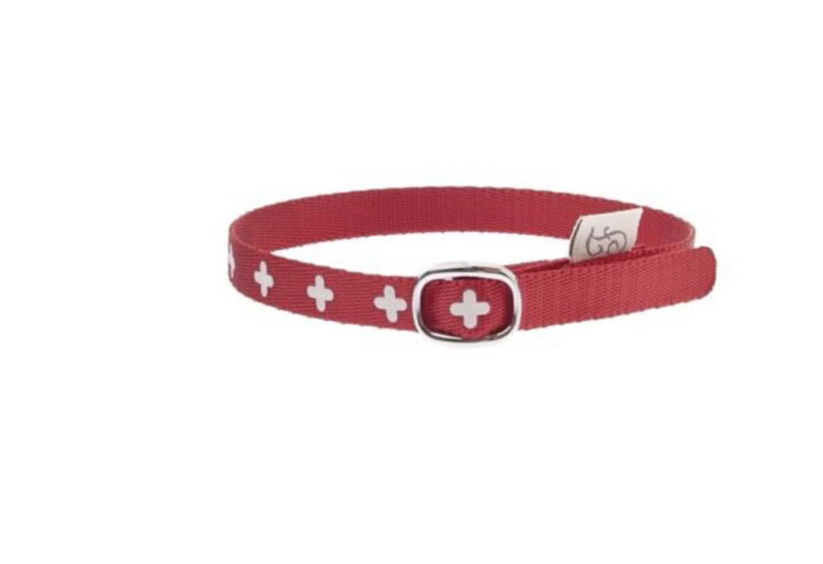 Swiss Cross Cat Collar