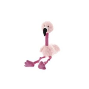 Stuffed Flamingo dog toy
