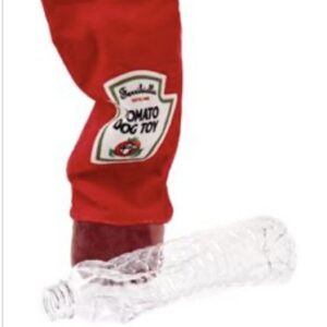 Fabric + bottle tomato ketchup