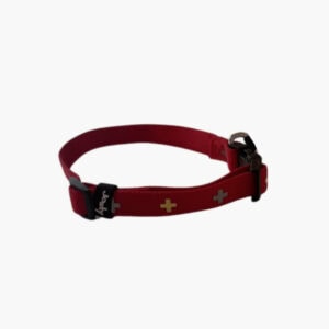 Nylon collar, cross reflective