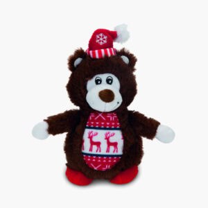 Christmas Bear Dog Toy