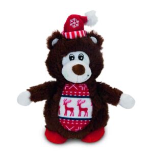 Christmas Bear Dog Toy