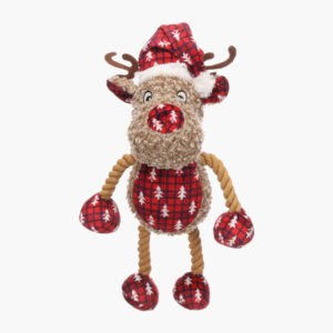 Krola Reindeer Christmas Dog Toy