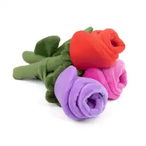 Bouquet of Roses Valentine’s Day Interactive Snuffle Dog Toy