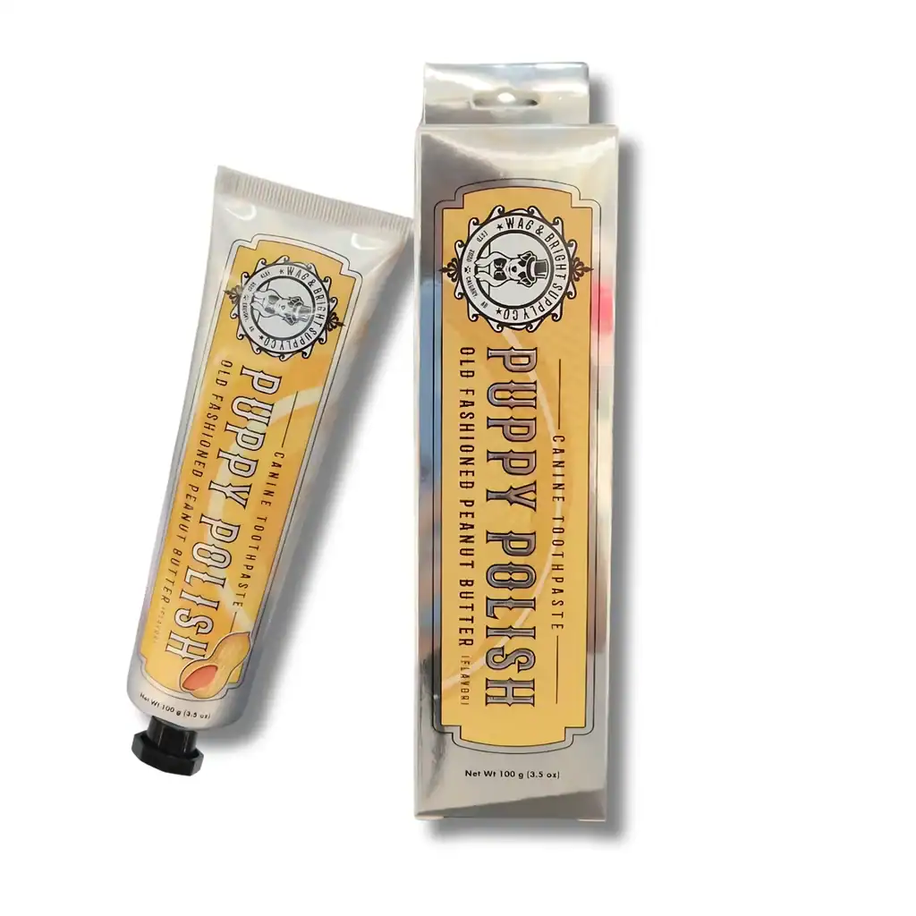 Puppy Polish Toothpaste – Old Fashioned Peanut Butter