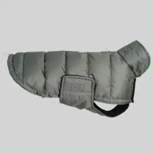 Nora Dog Coat, Slate