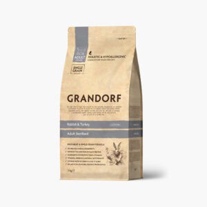 Rabbit and Turkey Dry Food For Sterilized Cats