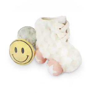 Roller Skate Enrichment Dog Toy