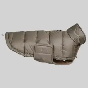 Nora Dog Coat, Taupe