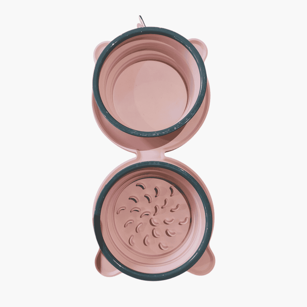 Set de gamelles de voyage pliables