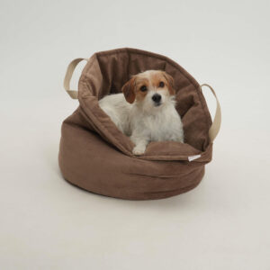 Dog Basket Shopper Little Basket Chelsea Cord Toffee