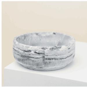 Pino Classic Bowl, Marble Grey