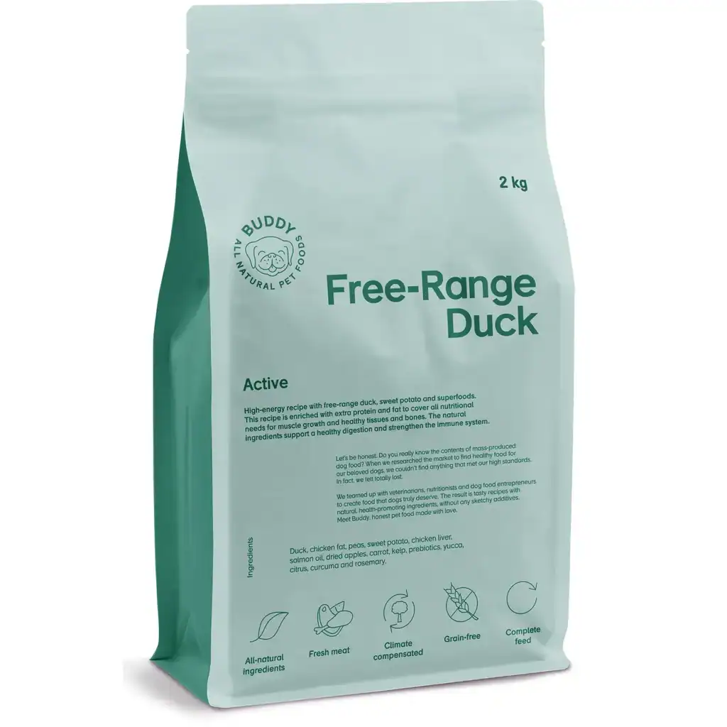 Buddy Free-Range Duck dry food for dogs