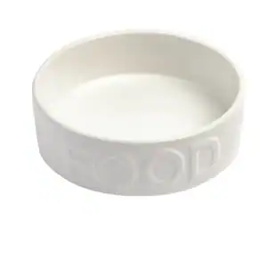 Classic Food White Pet Bowl