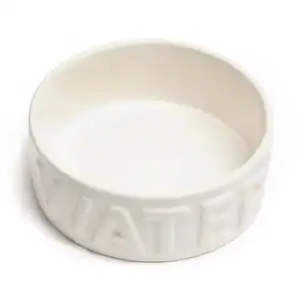 Classic Water White Pet Bowl