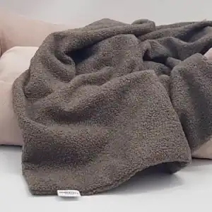 Dog Blanket Plaid Curly