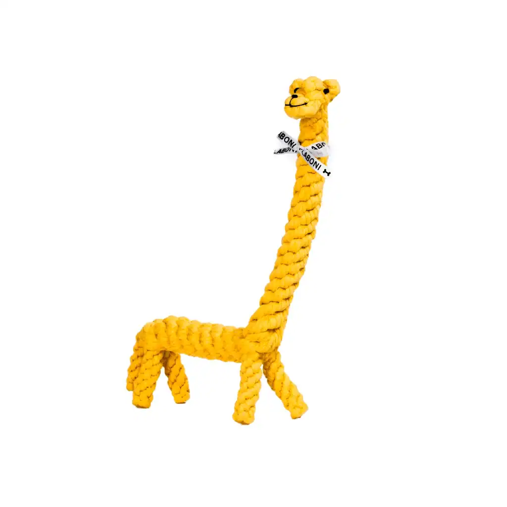 Greta Giraffe Rope Dog Toy