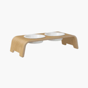 DogBar, Feeding Station, light oak