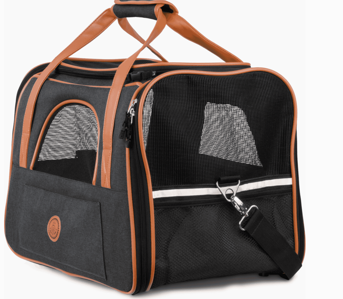 Dog & Cat Carrier Bag with 3-Side Access