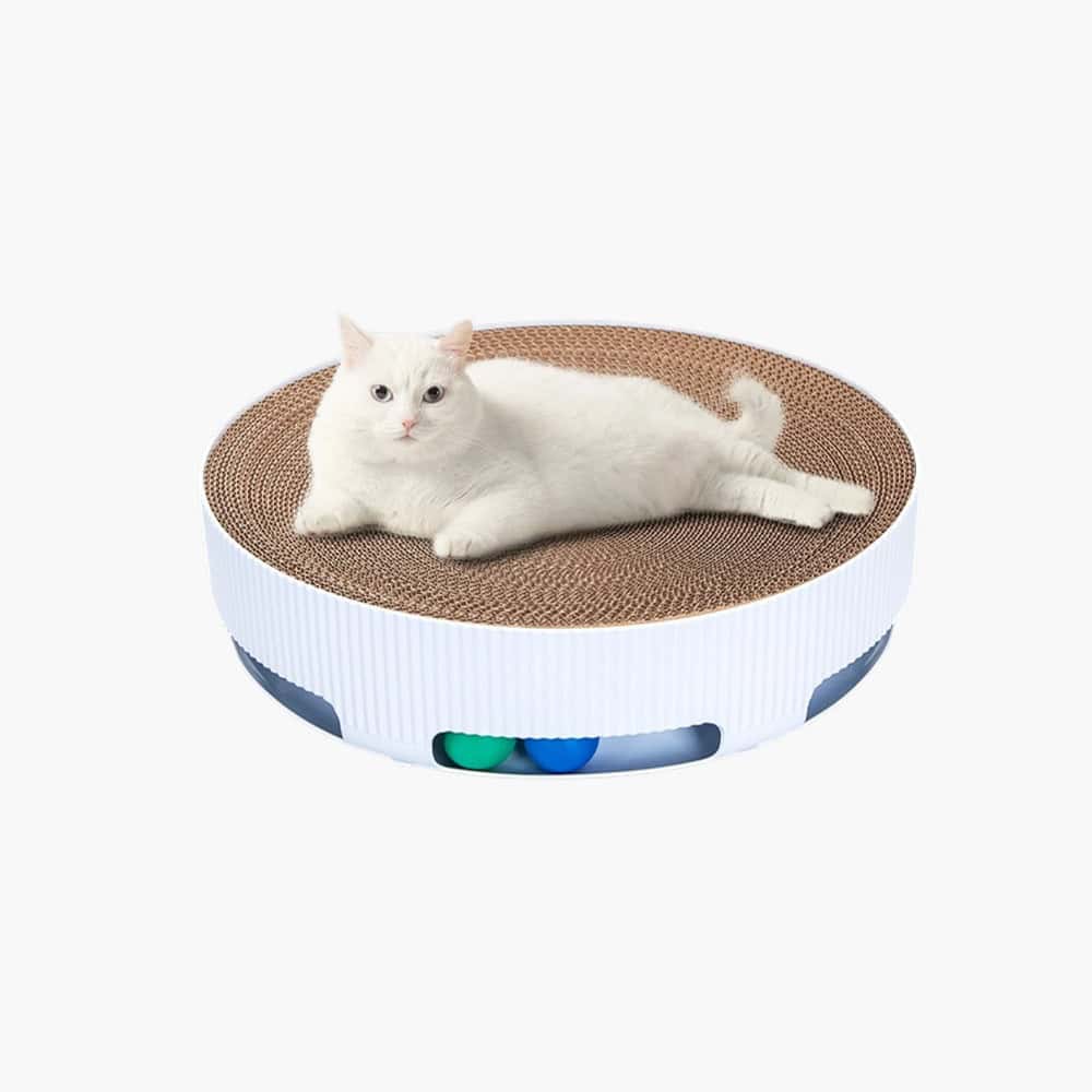Round Scratching Board with Play Function
